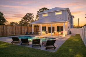 Pool - Private Pool | Steps to the Beach + Near Pier Park | Laguna Beach Retreat (Panama City Beach)