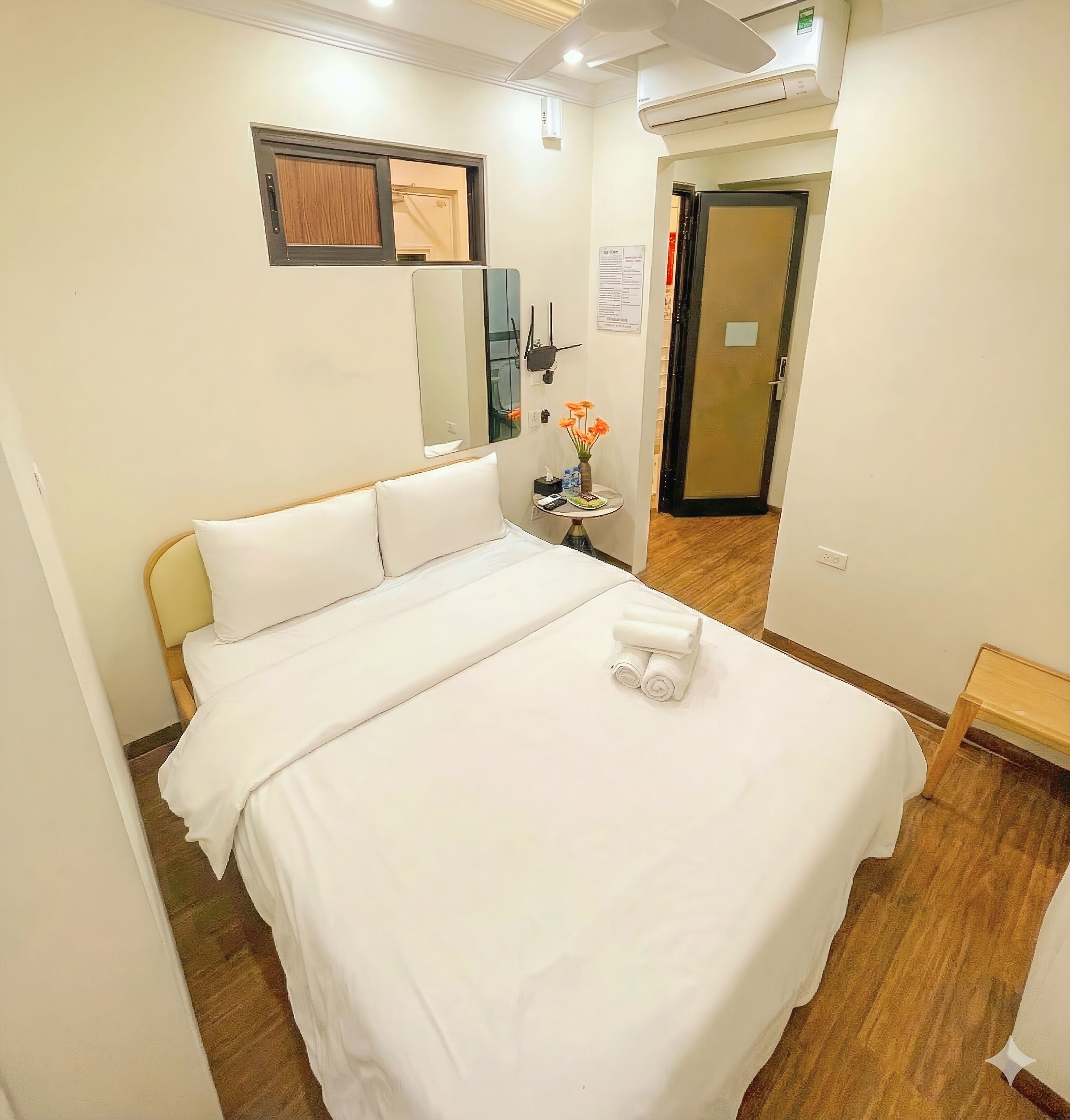 Standard-studiolejlighed | Premium-sengetøj, individuelt design, skrivebord