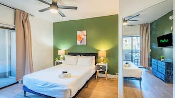 2 Schlafzimmer, Schreibtisch, Bügeleisen/Bügelbrett, WLAN