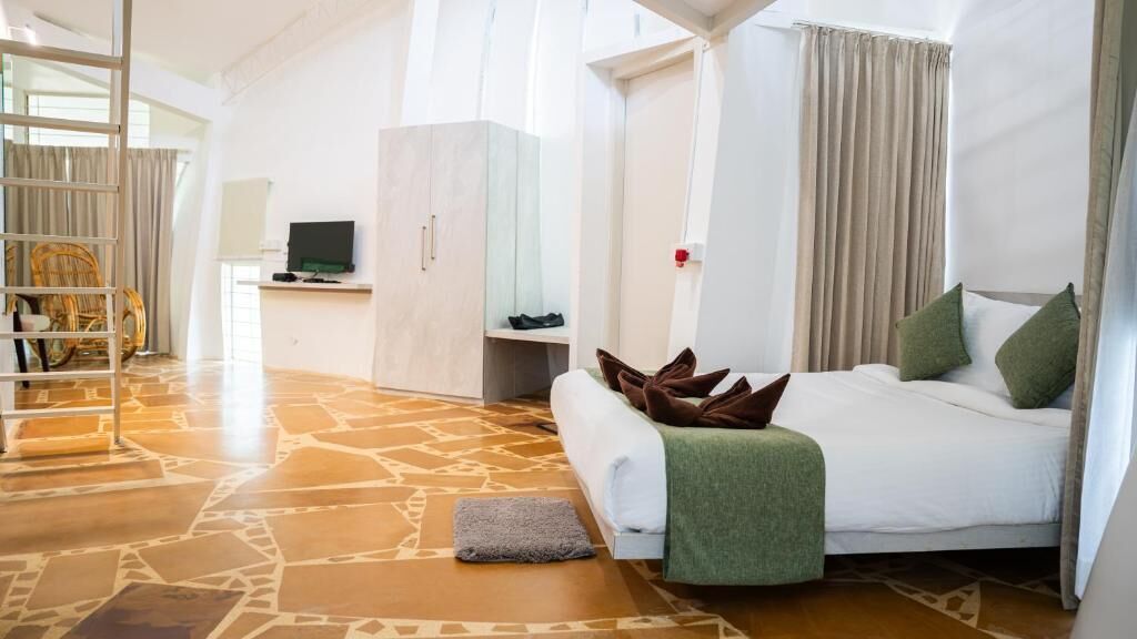 Chambre Double, vue jardin