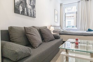 Basic-Apartment | Ausblick vom Zimmer