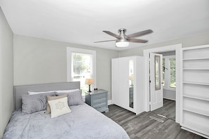 2 soveværelser, skrivebord, strygejern/strygebræt, gratis Wi-Fi