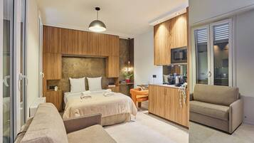 Desk, iron/ironing board, internet, bed sheets