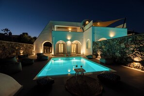 Blue Villa - Private Pool | Pool | 3 outdoor pools - MODERN DOME HOMES OF SANTORINI (Santorini)