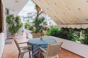 Family Room, Balcony | Terrace/patio - Marilena's Garden (Ksamil)