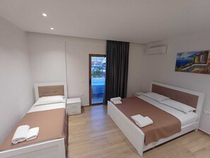 Tremannsrom, balkong | Wi-fi (inkludert)