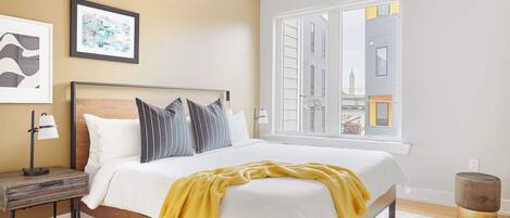 2 makuuhuonetta, työpöytä, silitysrauta/-lauta, Wi-Fi