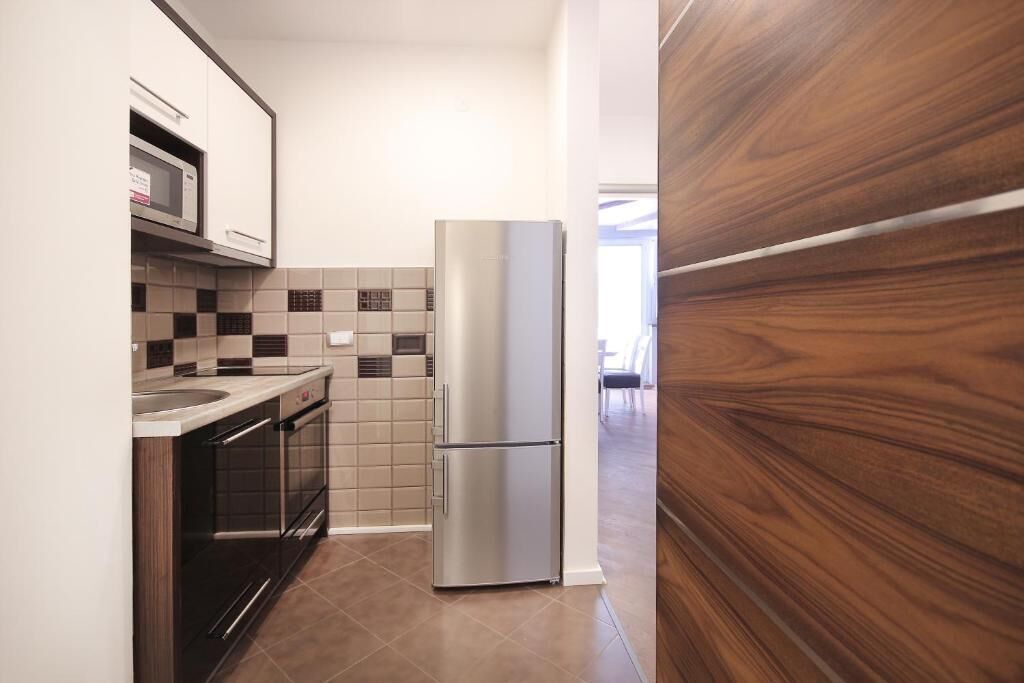 Superior appartement, balkon, uitzicht op de stad | Privékeuken