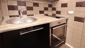 Lägenhet Superior - balkong - utsikt mot staden | Eget kök