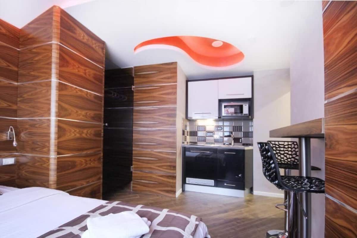 Soundproofing, iron/ironing board, free WiFi