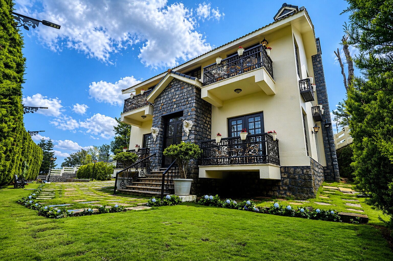 Front of property