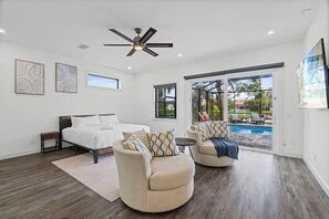 4 dormitorios, tabla de planchar con plancha, wifi gratis y ropa de cama