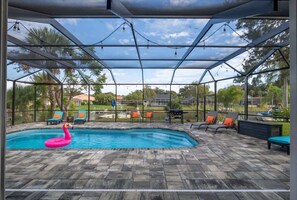 Pool - Coastal Luxe Retreat | Team Joseph Ellen (Palm Coast)