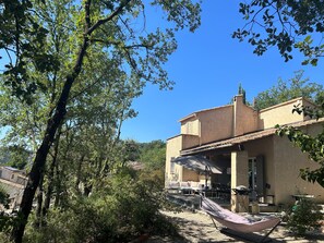 Terrace/patio - 3-bedroom house in the Verdon Natural Park (Quinson)