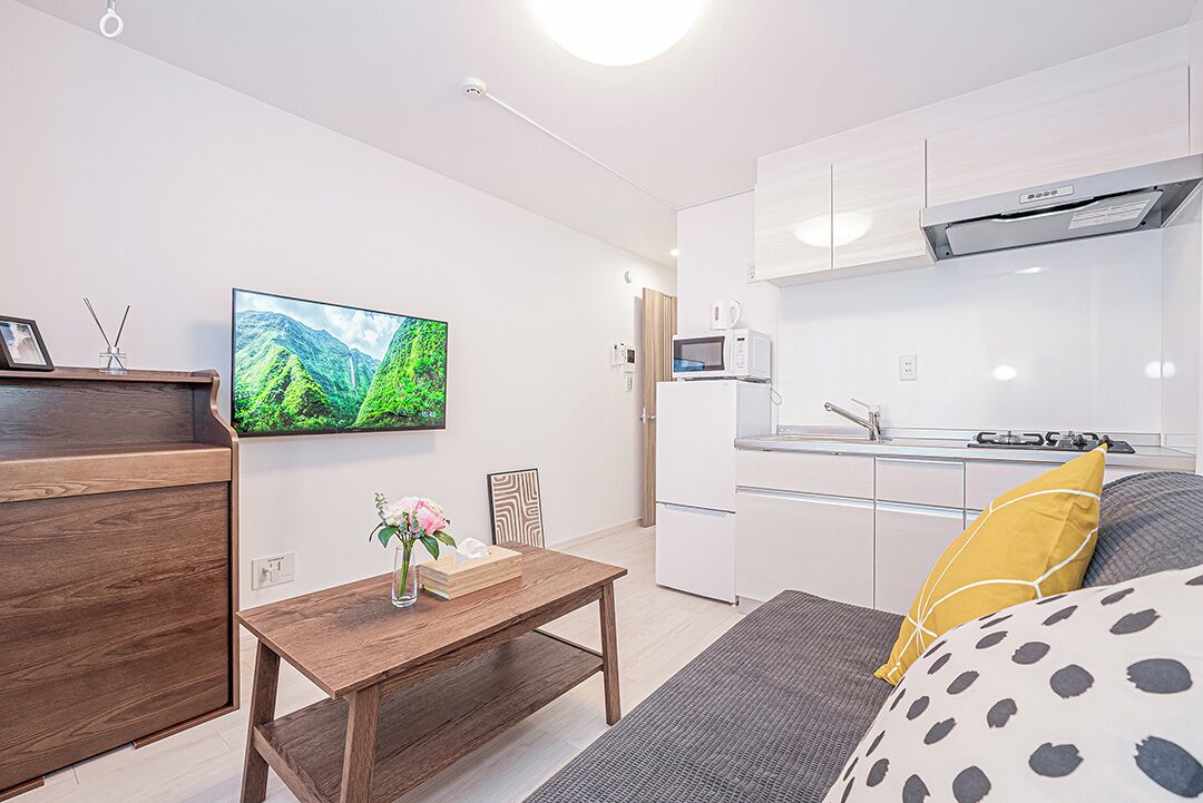 Suite, Multiple Beds, Non Smoking, Kitchen | Laptop workspace, blackout drapes, iron/ironing board, free WiFi