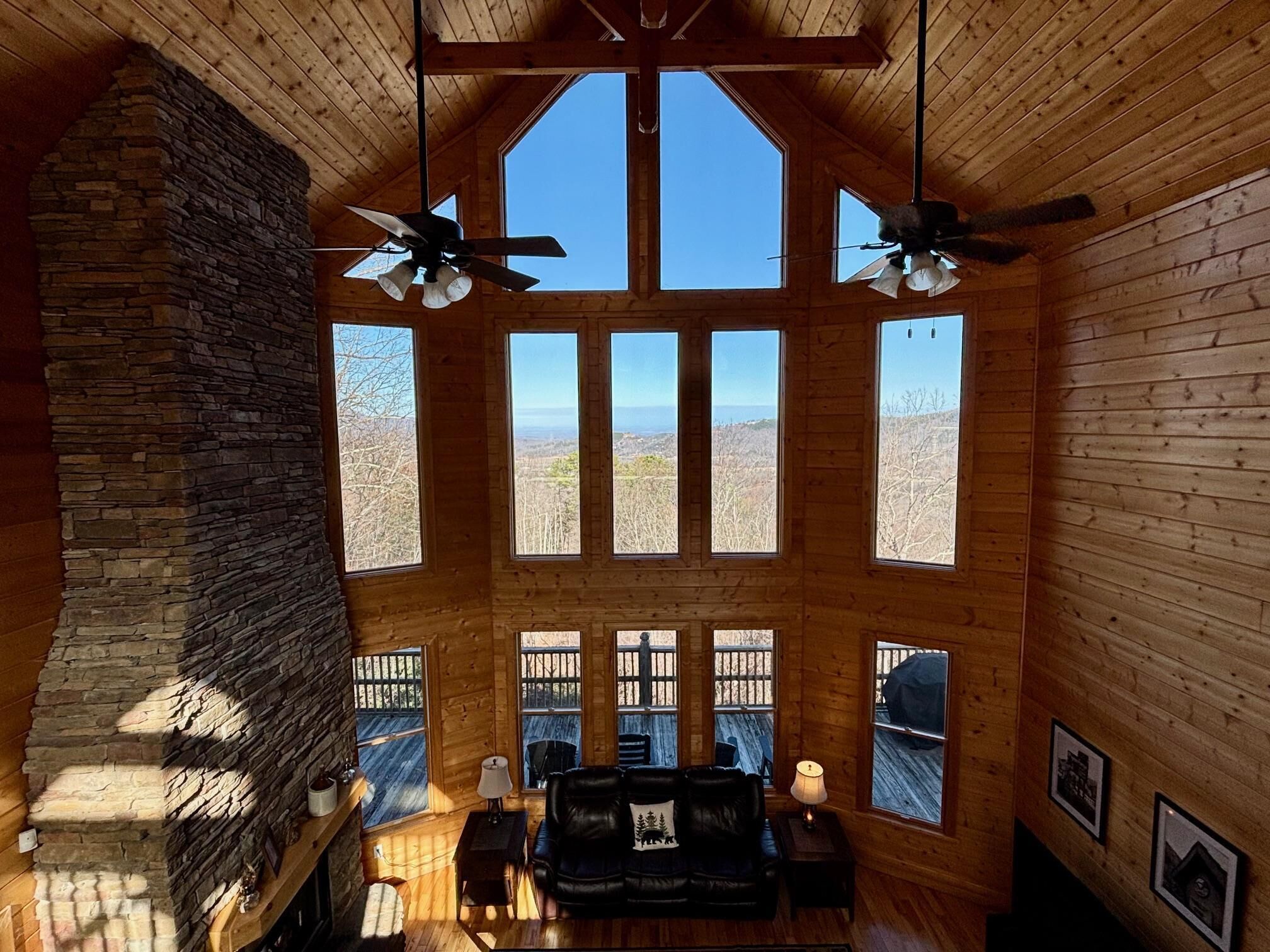 Smart TV, fireplace, video games, foosball