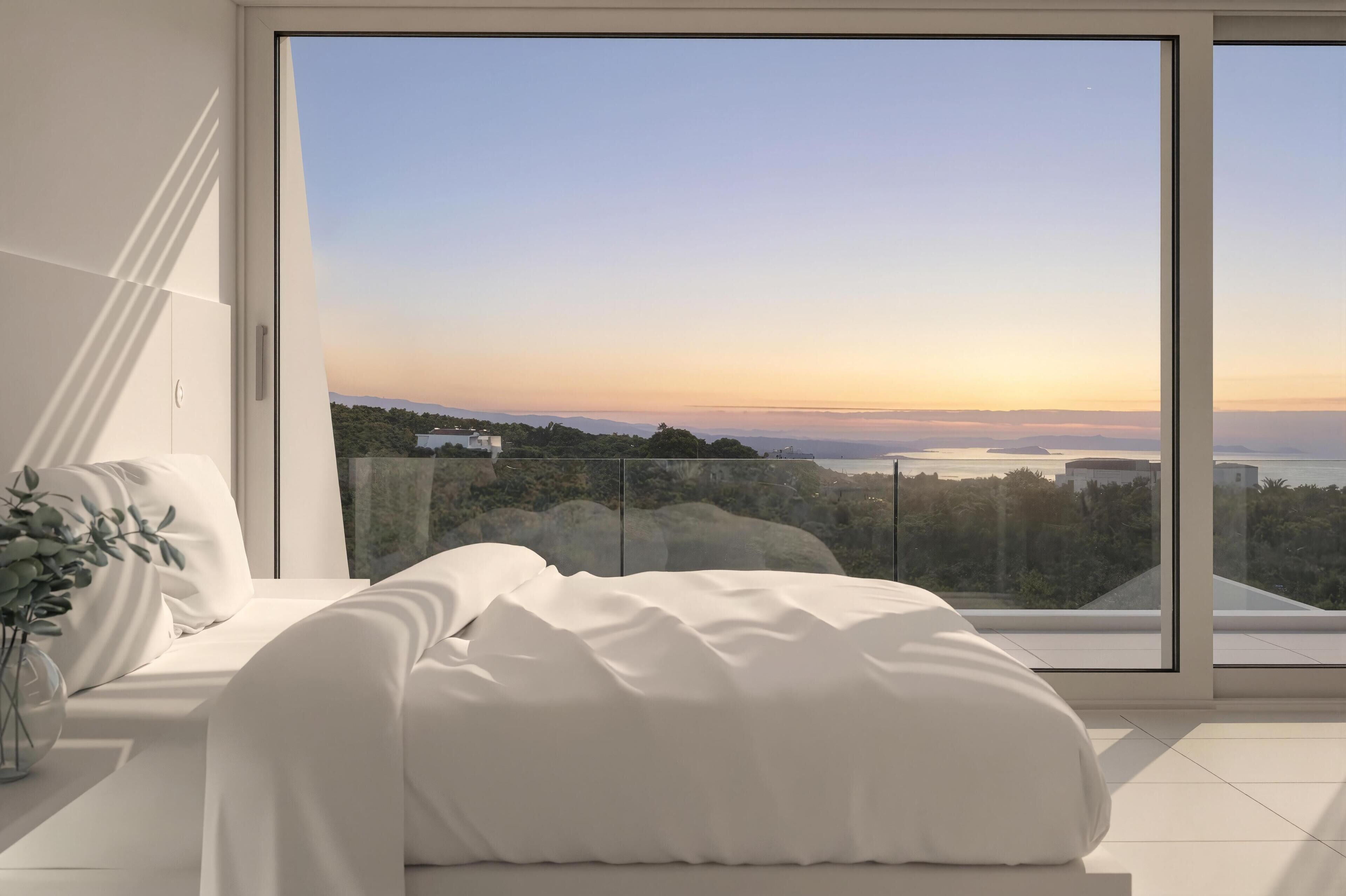 Vila superluxo, piscina particular, vista para o mar | Vista do quarto