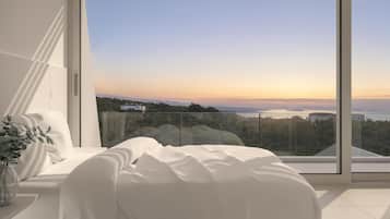 Vila superluxo, piscina particular, vista para o mar | Vista do quarto