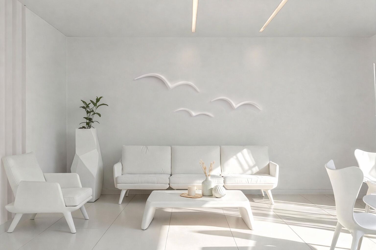 Smart TV 55 polegadas com canais via satélite, serviços de streaming