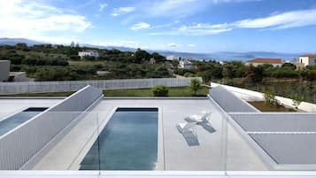 Villa de lujo, alberca privada, vista al mar | Alberca privada