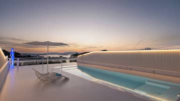 Luxury Villa, Private Pool, Sea View | Beach/ocean view