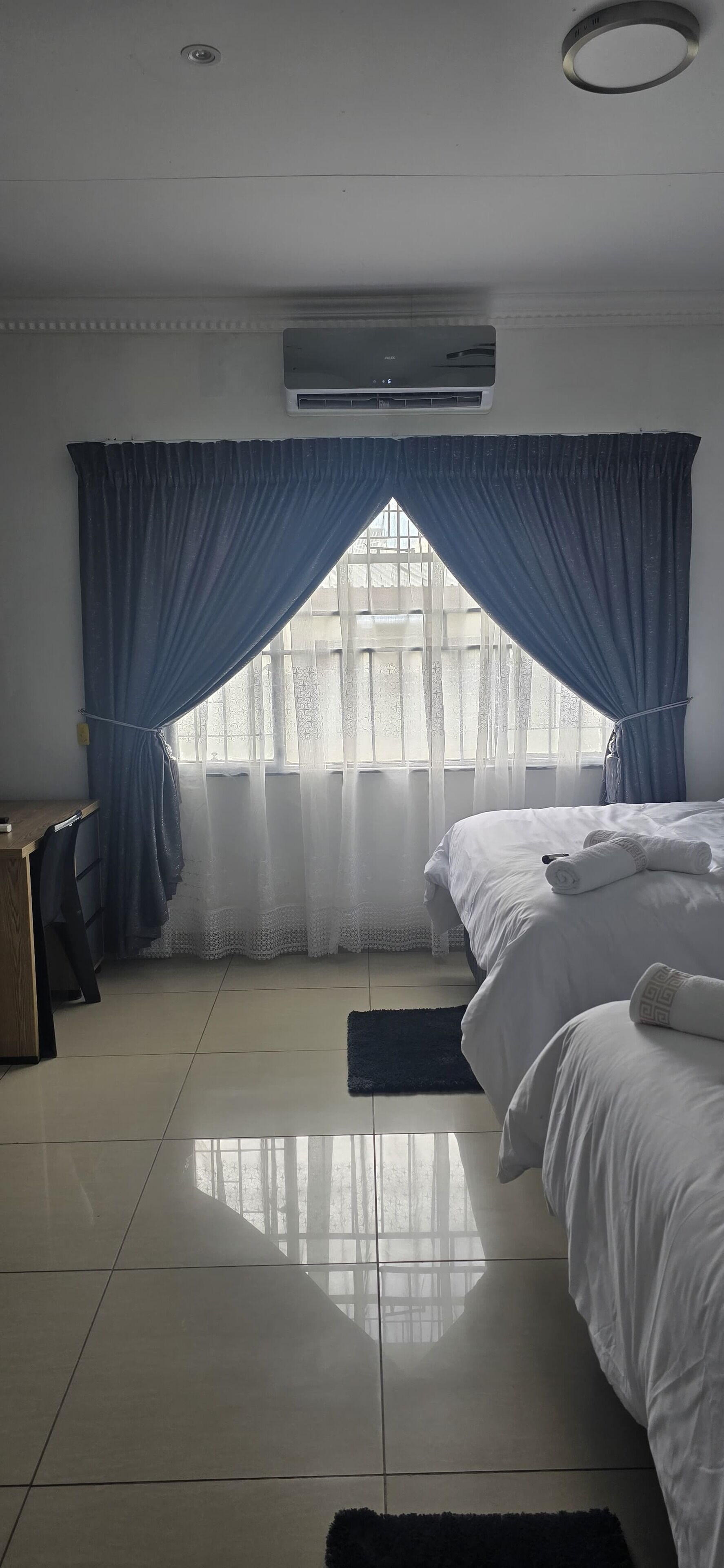 Familien-Doppel- oder -Zweibettzimmer, 2 Queen-Betten, Gartenblick | Kostenloses WLAN