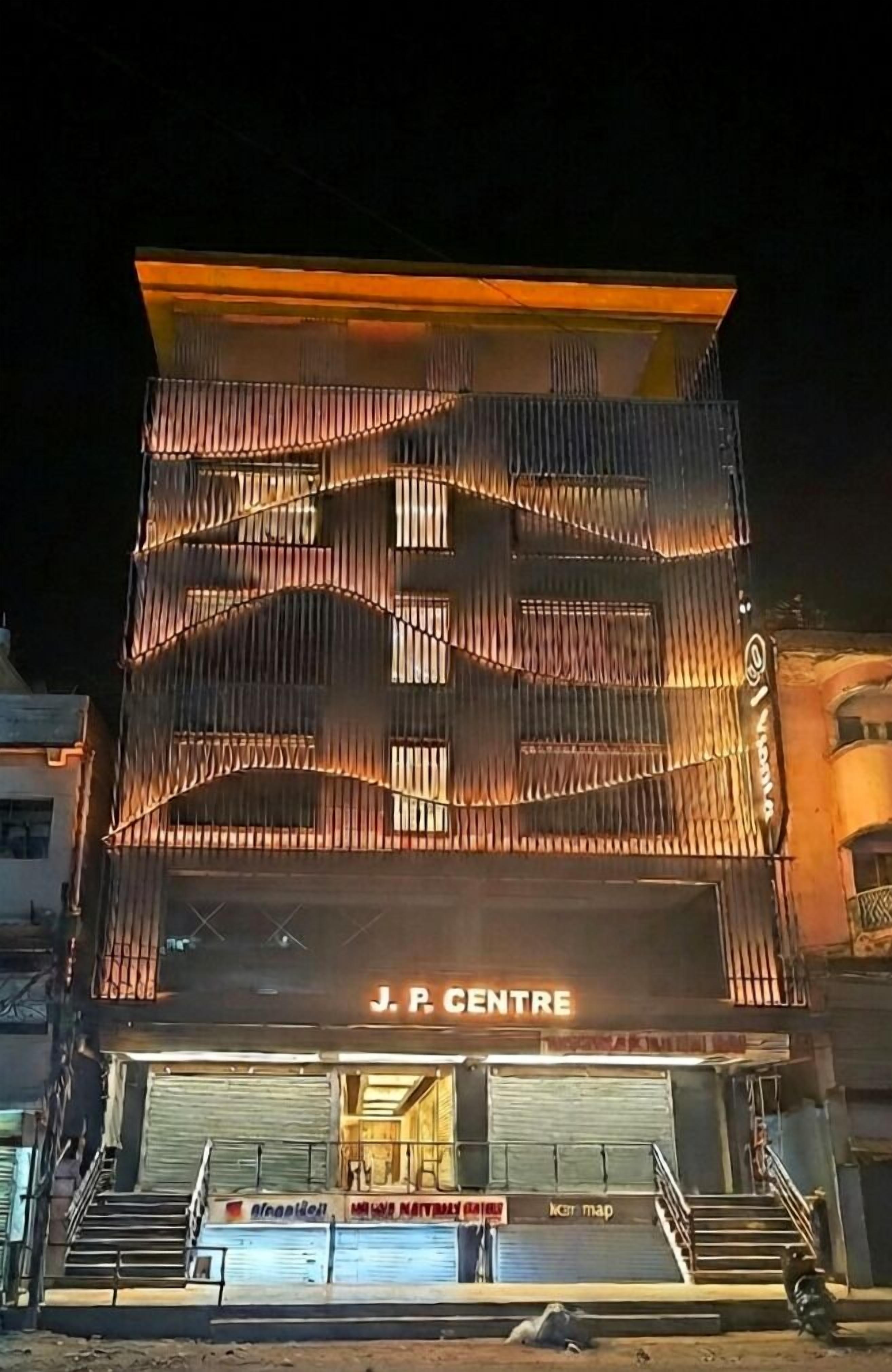 Overnatningsstedets facade