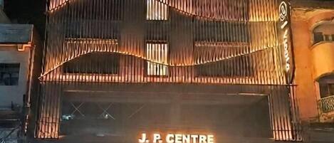 Overnatningsstedets facade