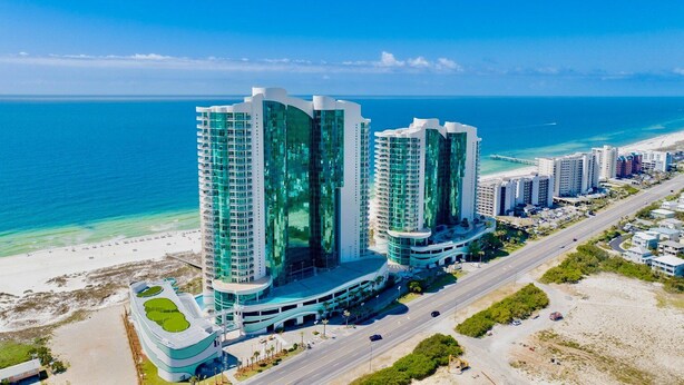 Unclassified image, 1 of 50, button - Breathtaking beach views from every room! Spacious, luxurious, hot tub and grill on private balcony! (Orange Beach)