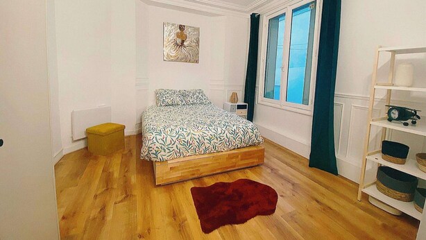 2 bedrooms, iron/ironing board, WiFi - T2 furnished 30 m² with private courtyard - Maison en pierre meulière - Ivry-sur-Seine (Ivry-sur-Seine)