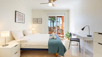 2 soveværelser, skrivebord, strygejern/strygebræt, gratis Wi-Fi