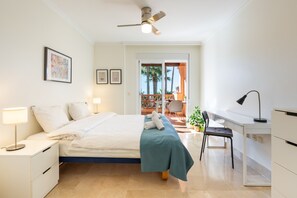 2 soveværelser, skrivebord, strygejern/strygebræt, gratis Wi-Fi