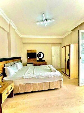 Family Quadruple Room, Balcony, Pool View | Free WiFi - (antalya)