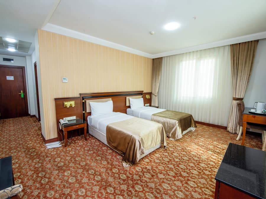 Standard Double or Twin Room, City View | Egyptian cotton sheets, premium bedding, Select Comfort beds, minibar