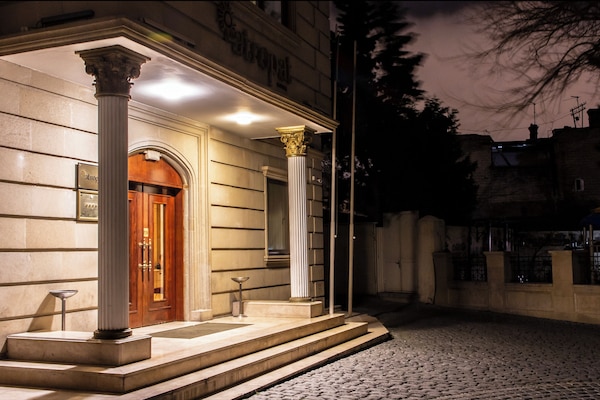 Front of property - evening/night