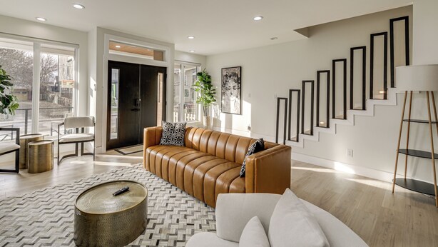 House (4 Bedrooms) | Interior - Home Theater + Rooftop Deck! Fountain Sq Stunner (Indianapolis)