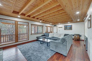 House (3 Bedrooms) | Interior - Hot Tub, 2 Mi to Big Bear Mtn: Family Ski Trip! (Big Bear City)