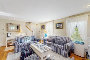 House (3 Bedrooms) | Interior - 3BR House in Central Location w/ AC, Deck & Yard (Vineyard Haven)