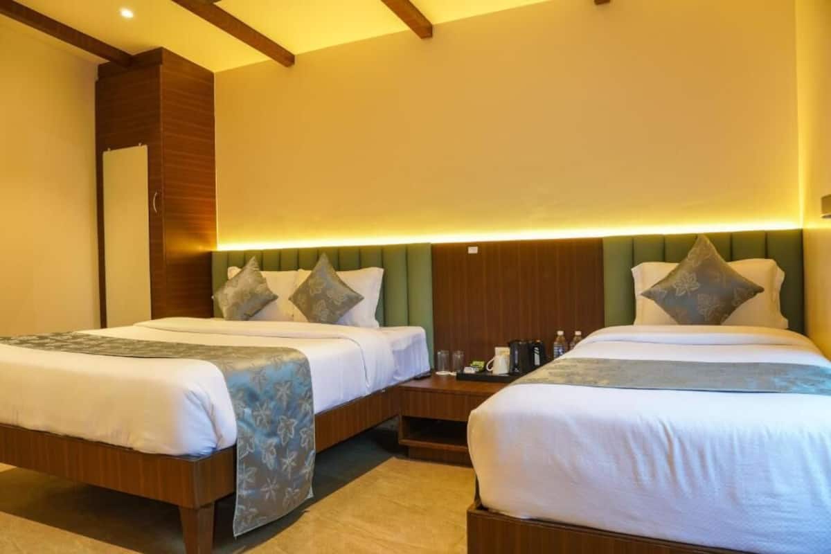 Luksus-suite - balkon - udsigt til have | Gratis Wi-Fi