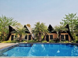 Family Room, Balcony, Garden View | Pool | Outdoor pool