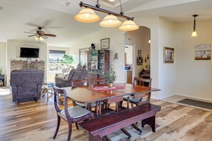 House (3 Bedrooms) | Interior - 15 Mi to Kartchner Caverns: Quiet Gem w/ Mtn Views (Benson)