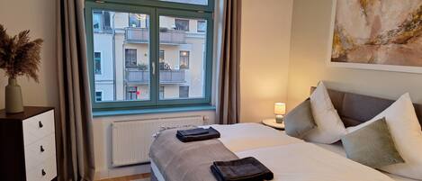 Accès Internet, draps fournis