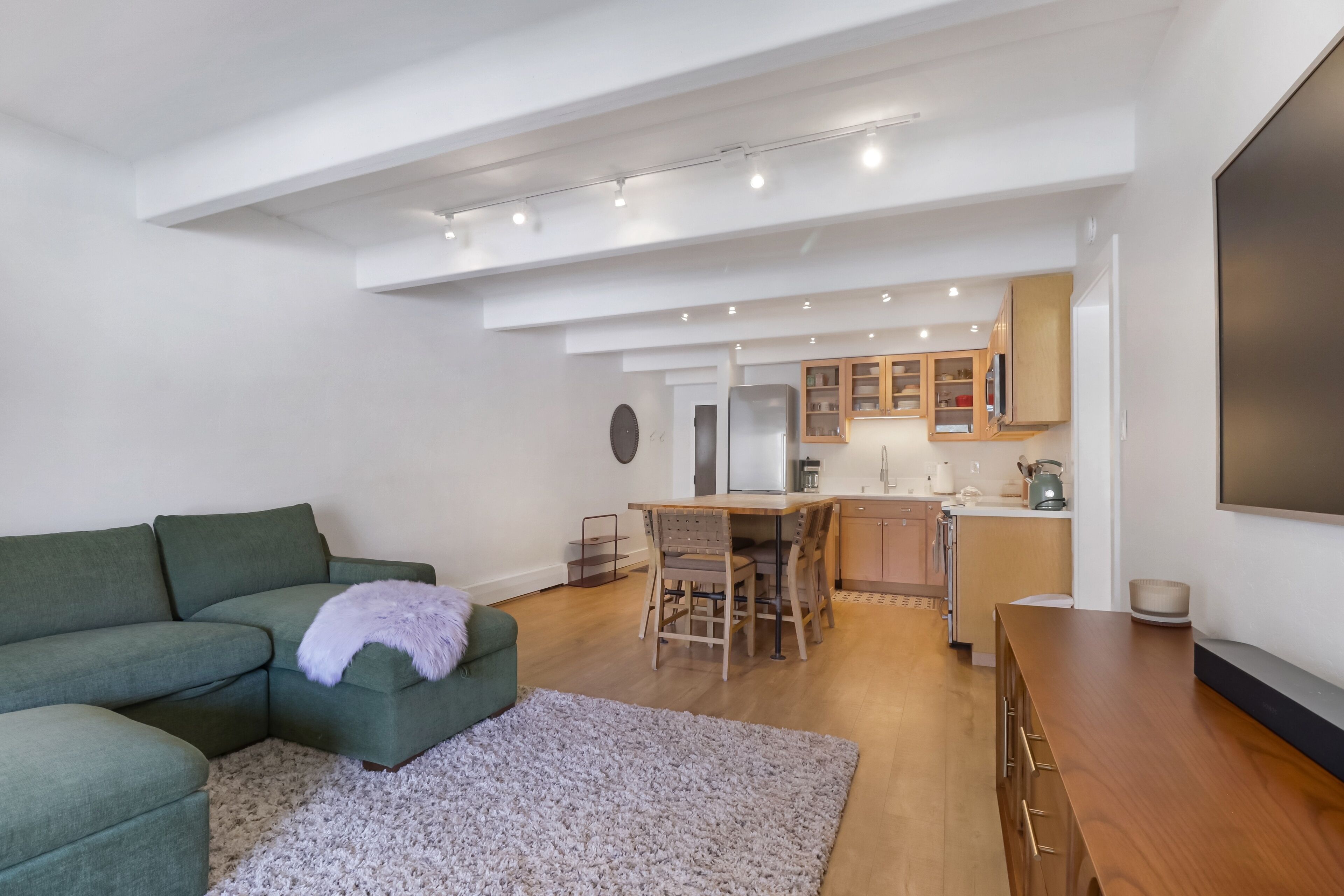 콘도, 침실 1개 | 거실 공간 | 스  마트 TV