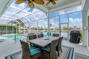 House, 4 Bedrooms | Dining - Punta Gorda Isles Private Pool Vacation Home - Waterfront Canal Views 4 Bedroom Home (Punta Gorda)