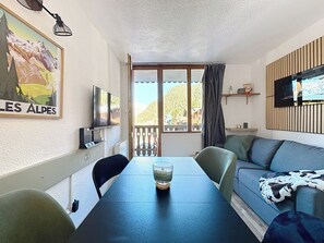 Dining - Renovated studio in the heart of the resort (Valfréjus)