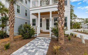 Exterior - V Porches, immaculate new 5br/4.5ba, btwn Alys & Rsmry + Pool + Priv Bch Access (Watersound)