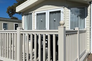 Exterior detail - Static Caravan Mallard Rise 22 Hoburne Devon Bay (Paignton)