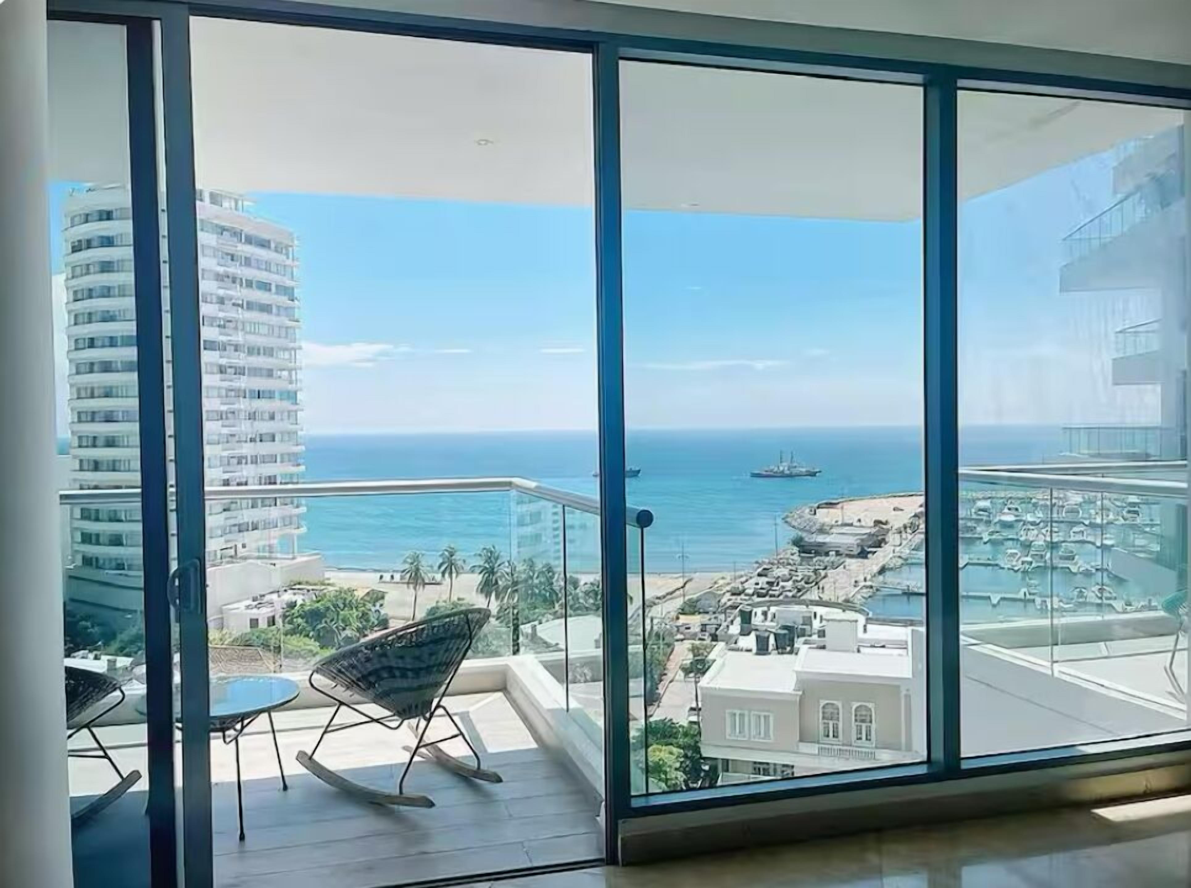 Appartement Standard, 1 chambre, balcon, vue mer | Vue depuis le balcon