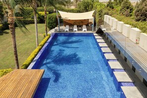 Superior Villa, 5 Bedrooms, Pool View, Executive Level | View from room - Alsawah - Alsawah Palace (Sheikh Zayed City)