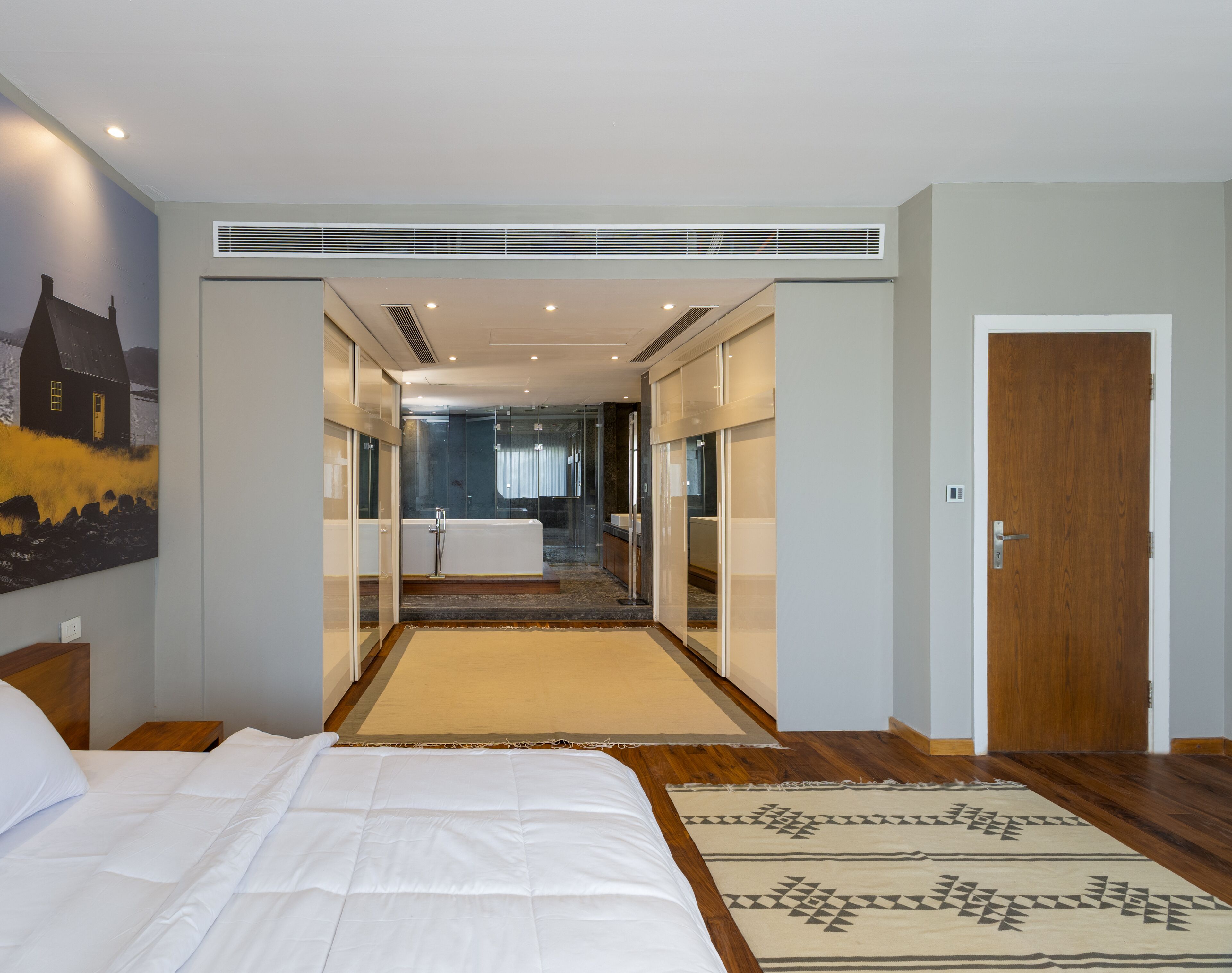 Villa – superior, 5 soverom, bassengutsikt, executive-nivå | Sengetøy i egyptisk bomull og sengetøy av topp kvalitet